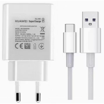 Huawei Nova 2 Supercharge HW-100400E00 40 W 4A Type-C Kablolu Şarj Cihazı