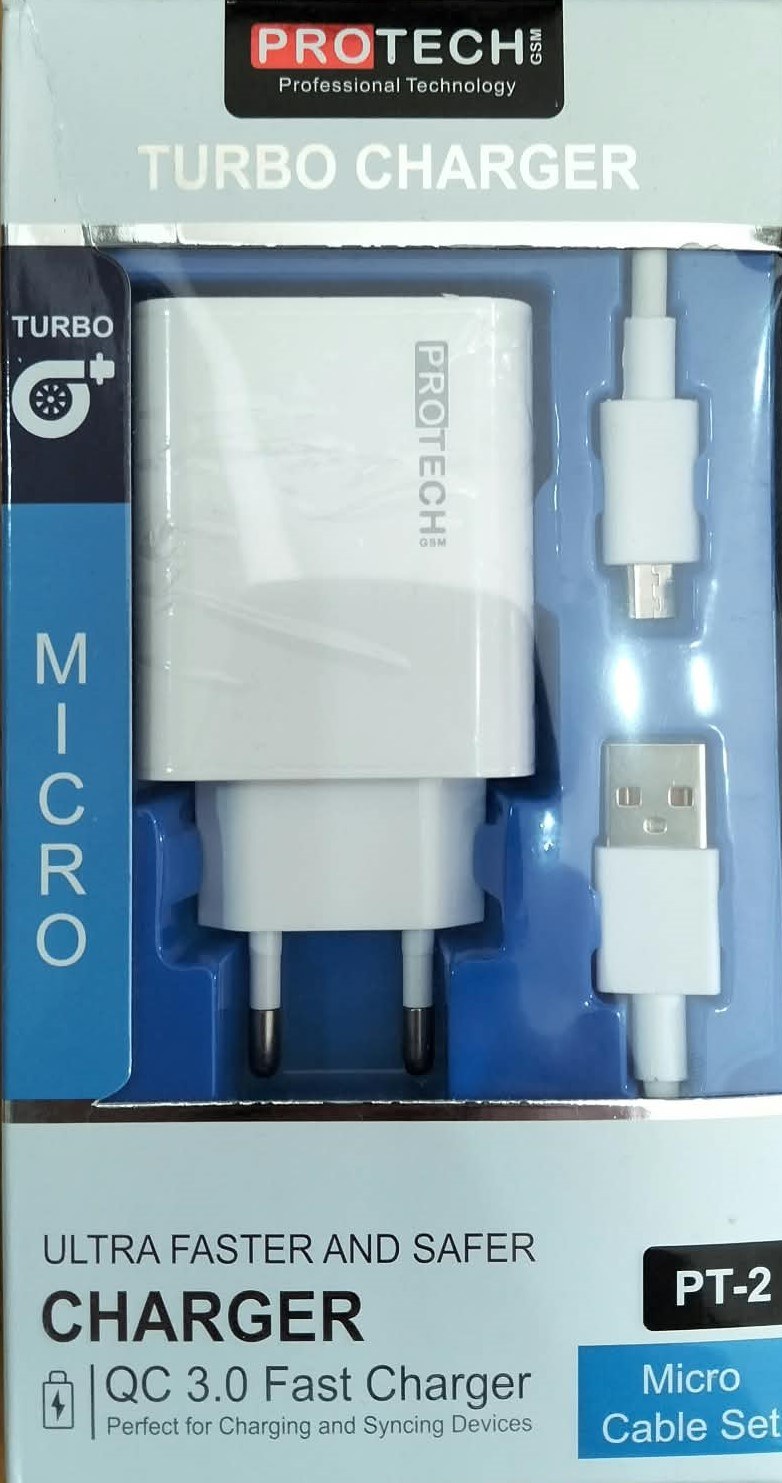 PROTECH USB-MICRO ADAPTÖRLÜ ŞARJ PT-2