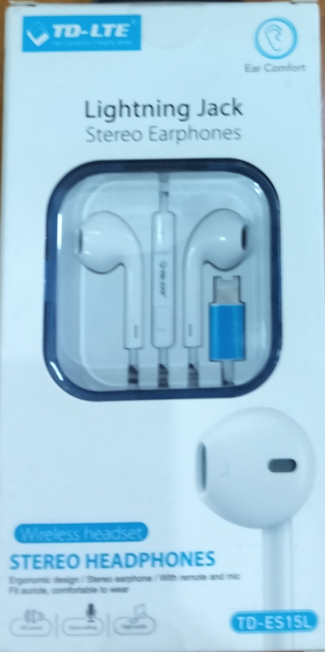TD LTE TD-ES15L iphone için lightning kulaklık