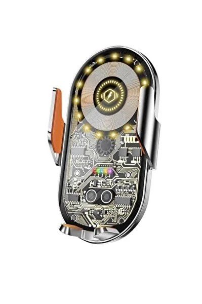 Torima W14 Wireless Siyah Araç Şarj Cihazı Telefon Tutacağı