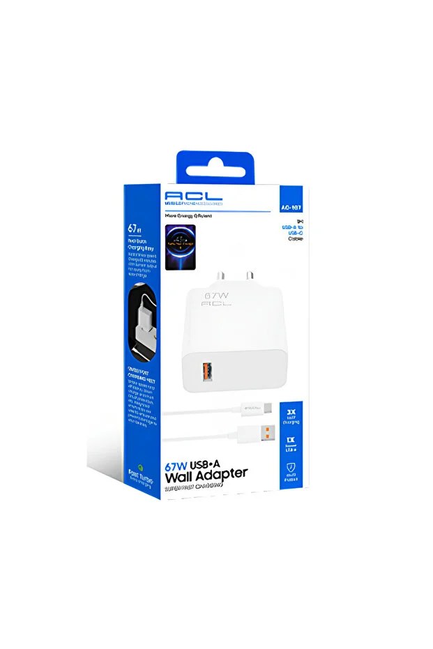 ACL AC-107 67 W Type-C Kablolu Hızlı Şarj Aleti