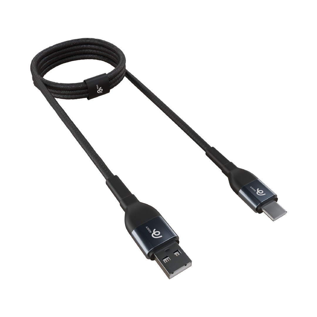 AGGIY AG-CL1 USB to Type-C 5A Korumalı Hızlı Şarj Kablosu Tüm Android Telefonlarla Uyumlu