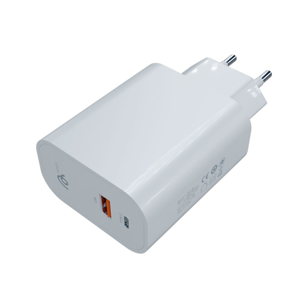 AGGIY AG-48 38W QC3 Şarj Aleti PD 20W+18W QC3 USB + Type-C